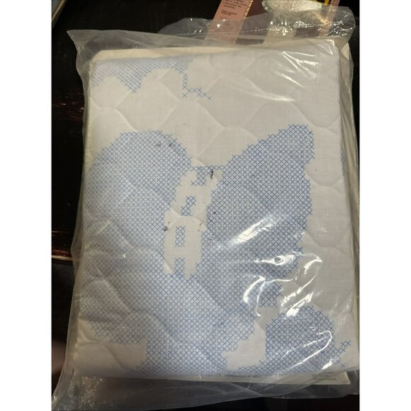 CM Columbia Minerva Cross Stitch Sugar and Spice Crib Cover 1983 unopened - Picture 2 of 4